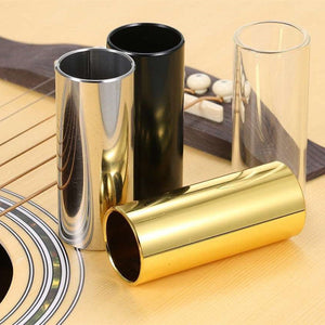 Stainless Steel & Glass Guitar Finger Slides: Enhance Your Sound